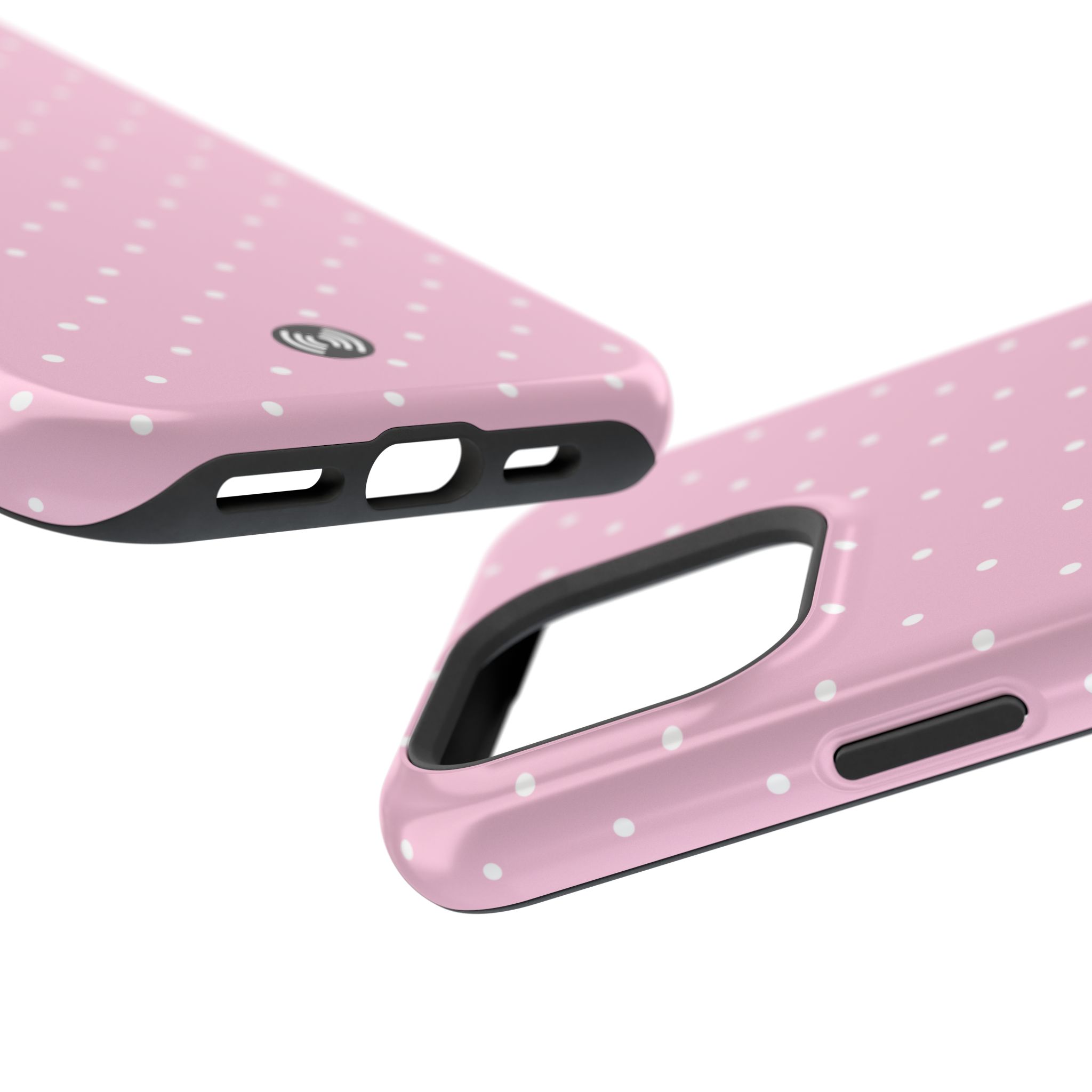 Pink Polka Dot Magnetic Impact-Resistant Phone Case | Cellfinds - Image 58