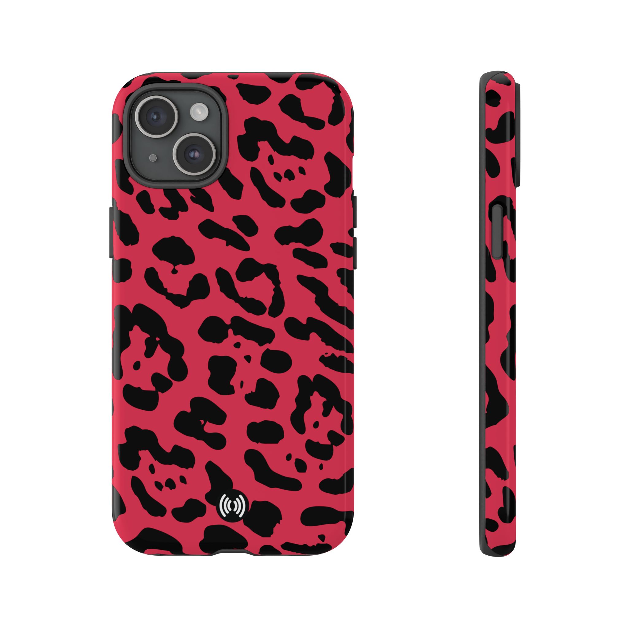 Ruby Red Leopard Print Tough Phone Case | Cellfinds - Image 24