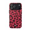 Hot pink leopard print cute phone case by CellFinds