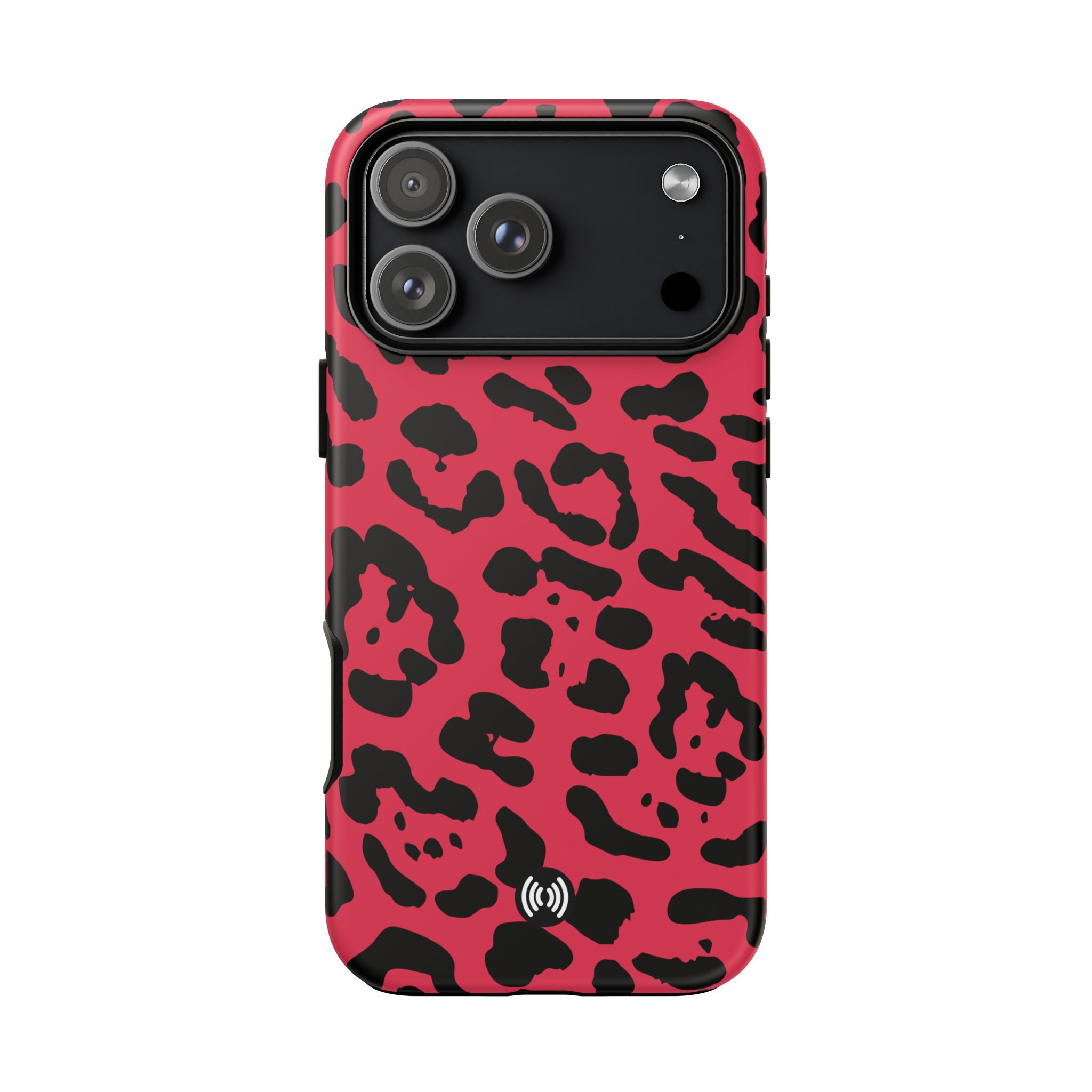 Ruby Red Leopard Print Tough Phone Case | Cellfinds - Image 114