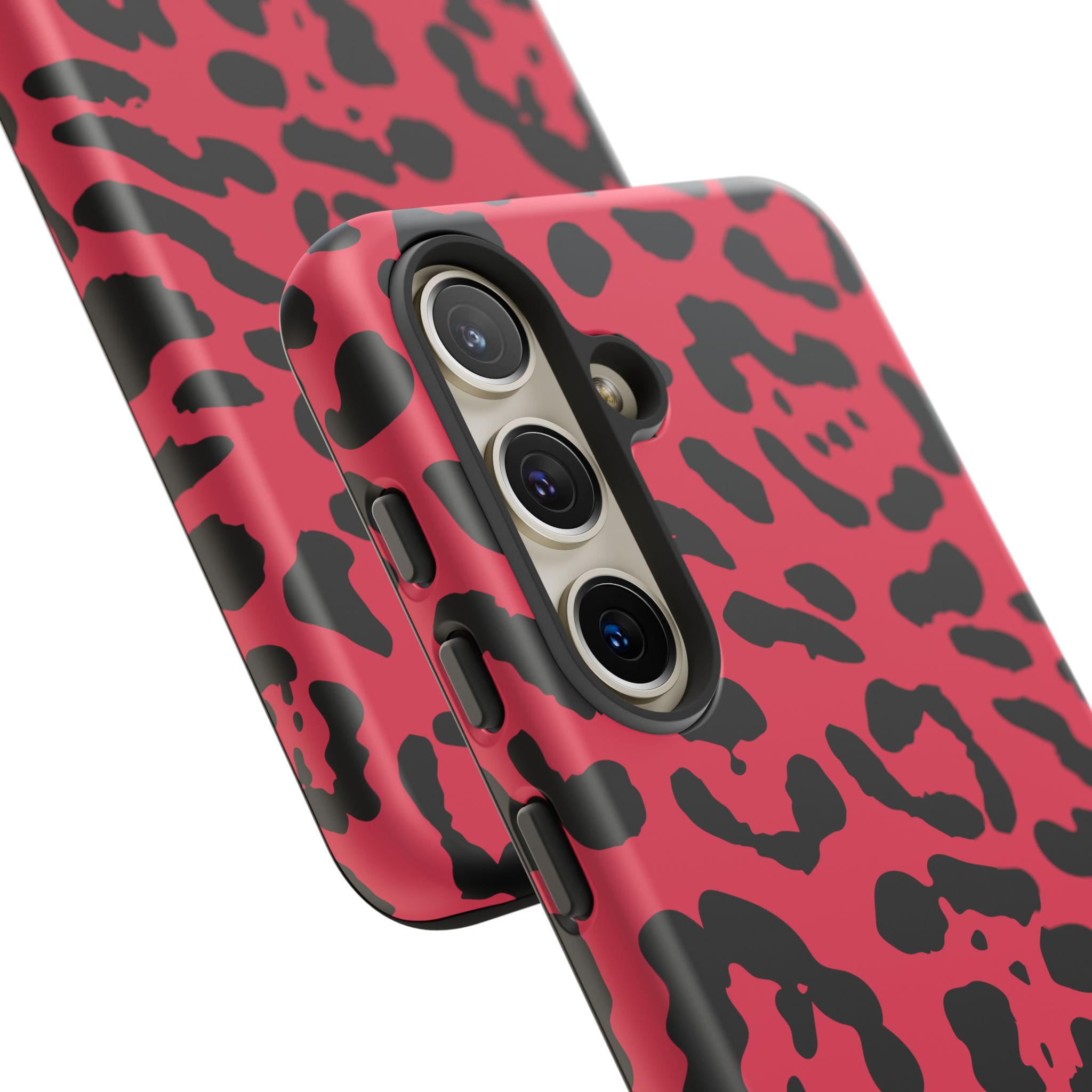 Ruby Red Leopard Print Tough Phone Case | Cellfinds - Image 41
