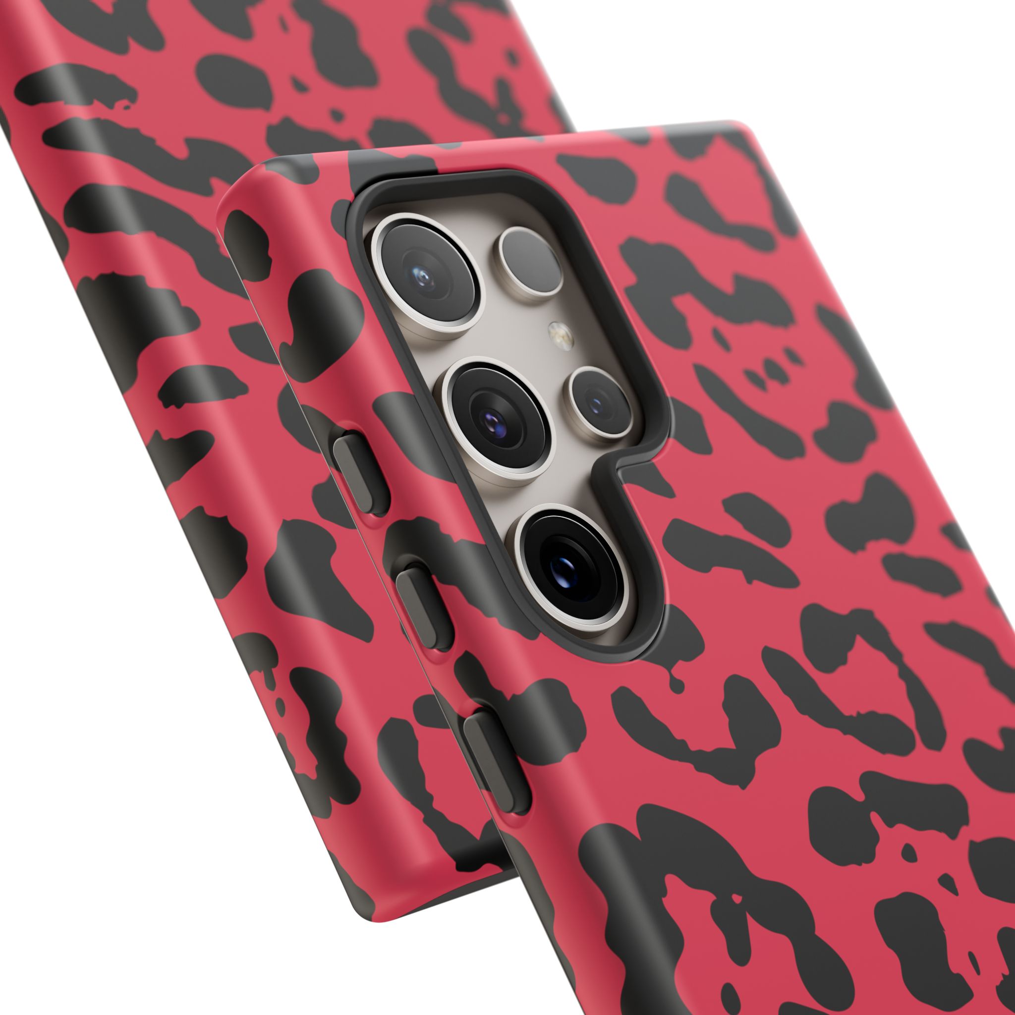 Ruby Red Leopard Print Tough Phone Case | Cellfinds - Image 57