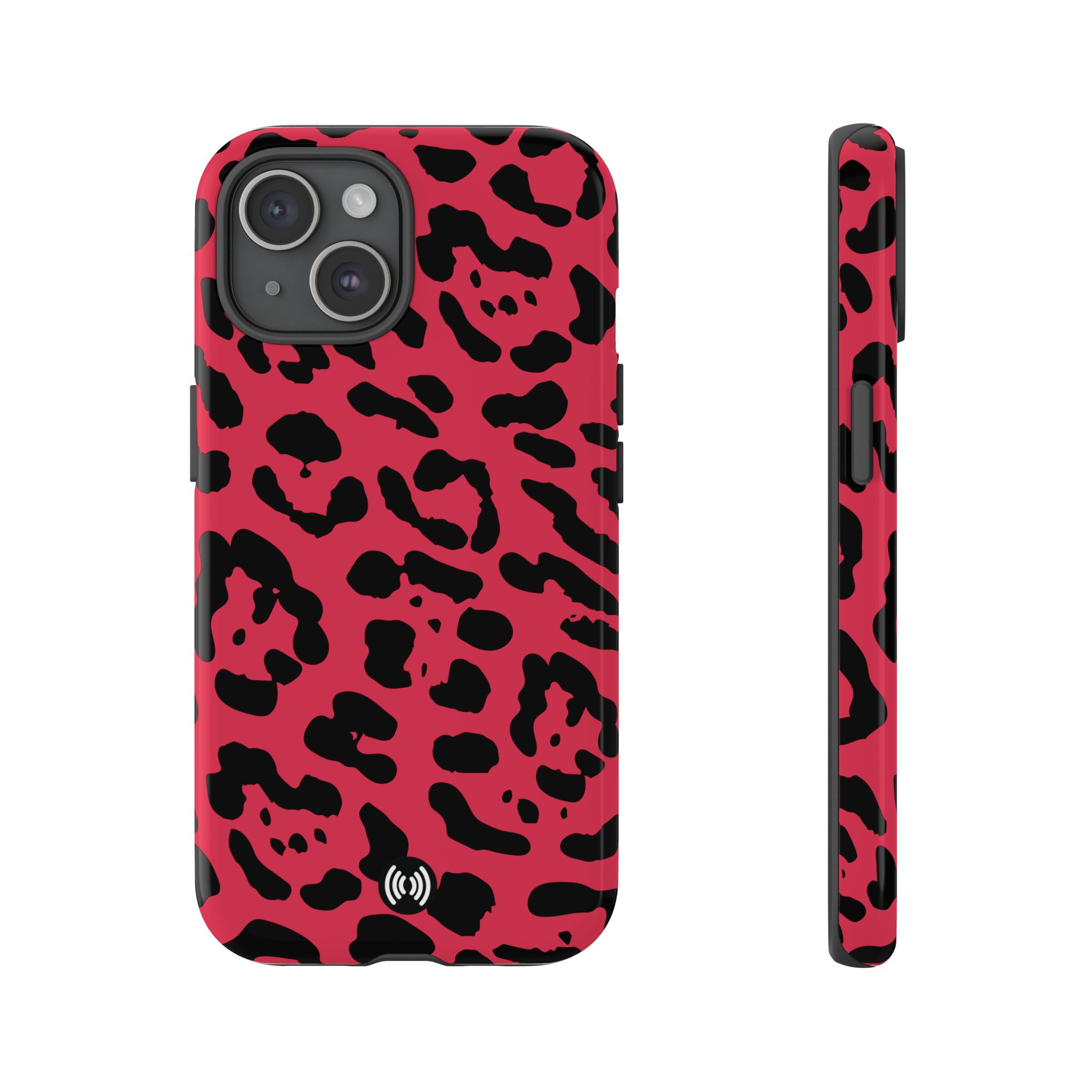 Ruby Red Leopard Print Tough Phone Case | Cellfinds - Image 20