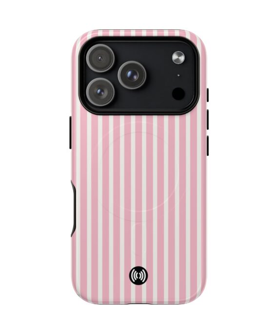 Pink Stripe MagSafe® Phone Case