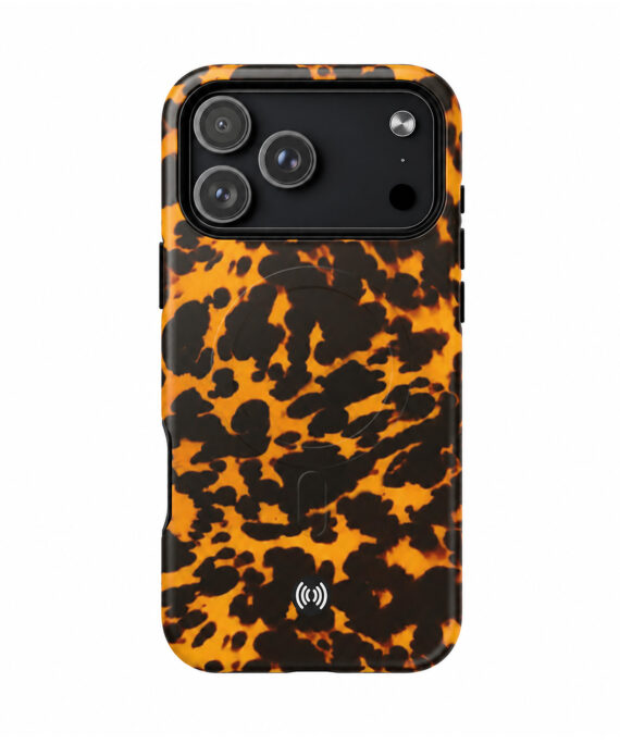 Amber Tortoiseshell iPhone Case