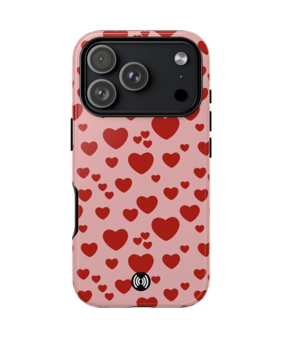 Red Heart Phone Case for iPhone & Samsung