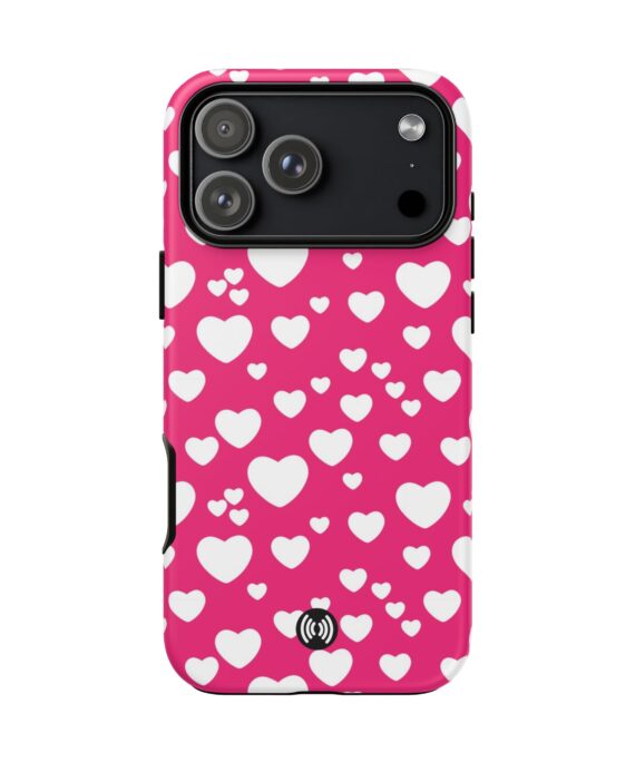 Pink Heart iPhone Models & Samsung