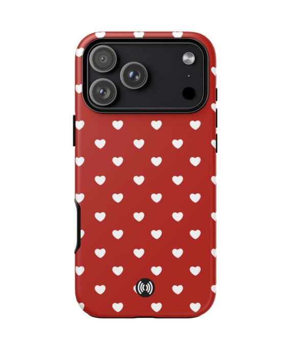 Red Heart Phone Case for iPhone Models & Samsung