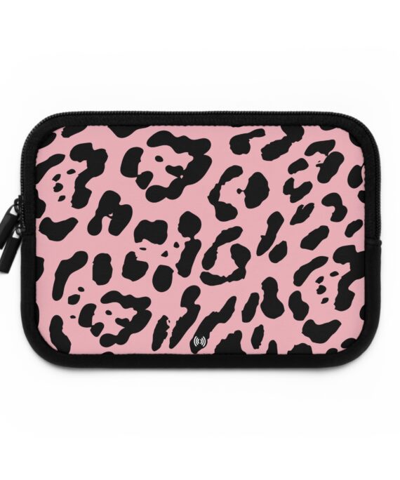 Pink Leopard Laptop Case Sleeve