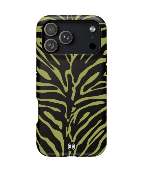 Chartreuse Zebra MagSafe® Phone Case