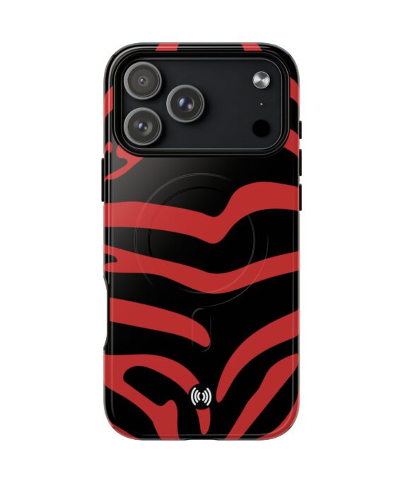 Magsafe® Red Zebra Stripe iPhone Cover