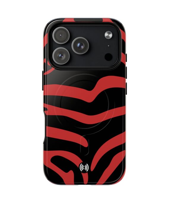 Magsafe® Red Zebra Stripe iPhone Cover