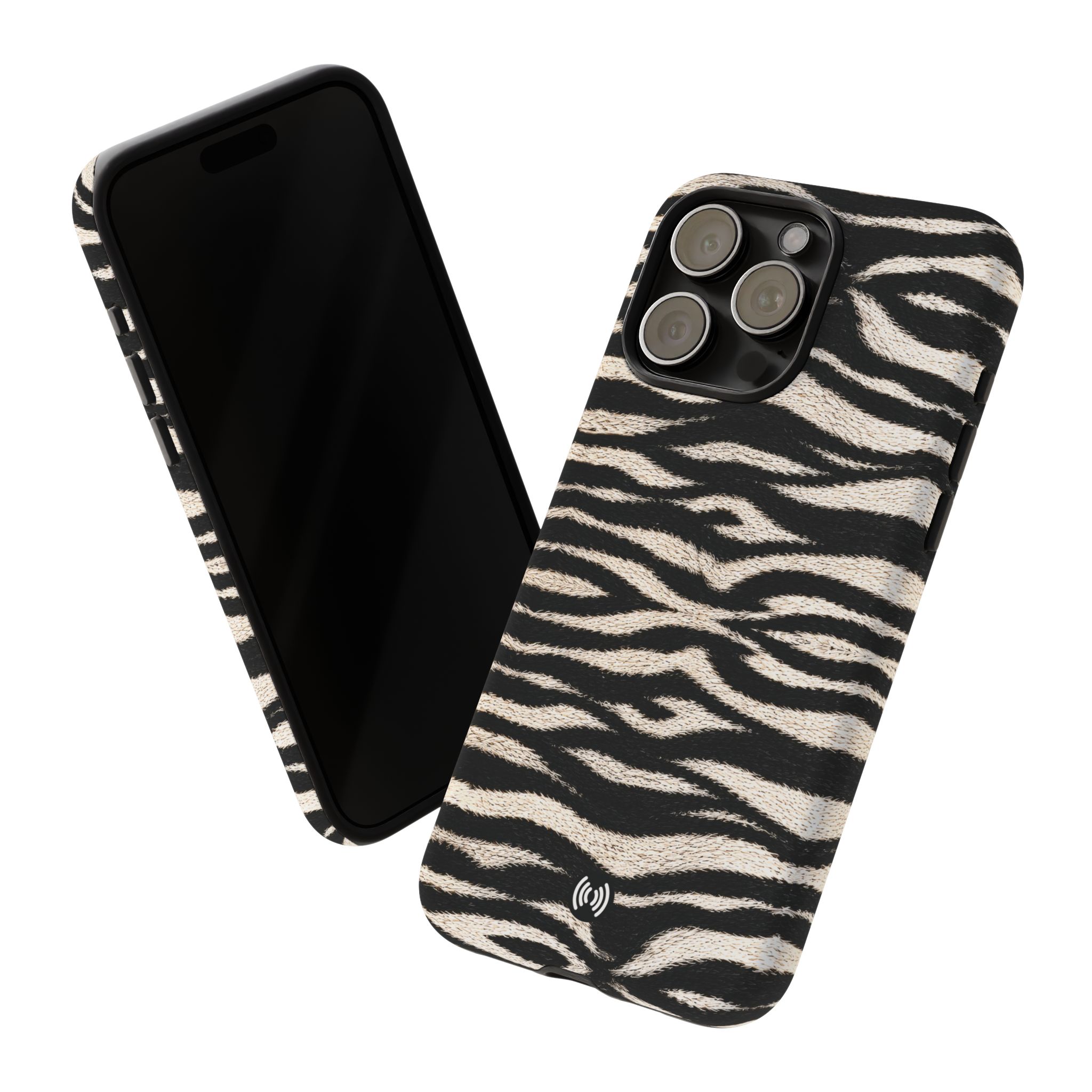 Zebra Print Tough Phone Case — Rugged Protective iPhone Cover - Image 12