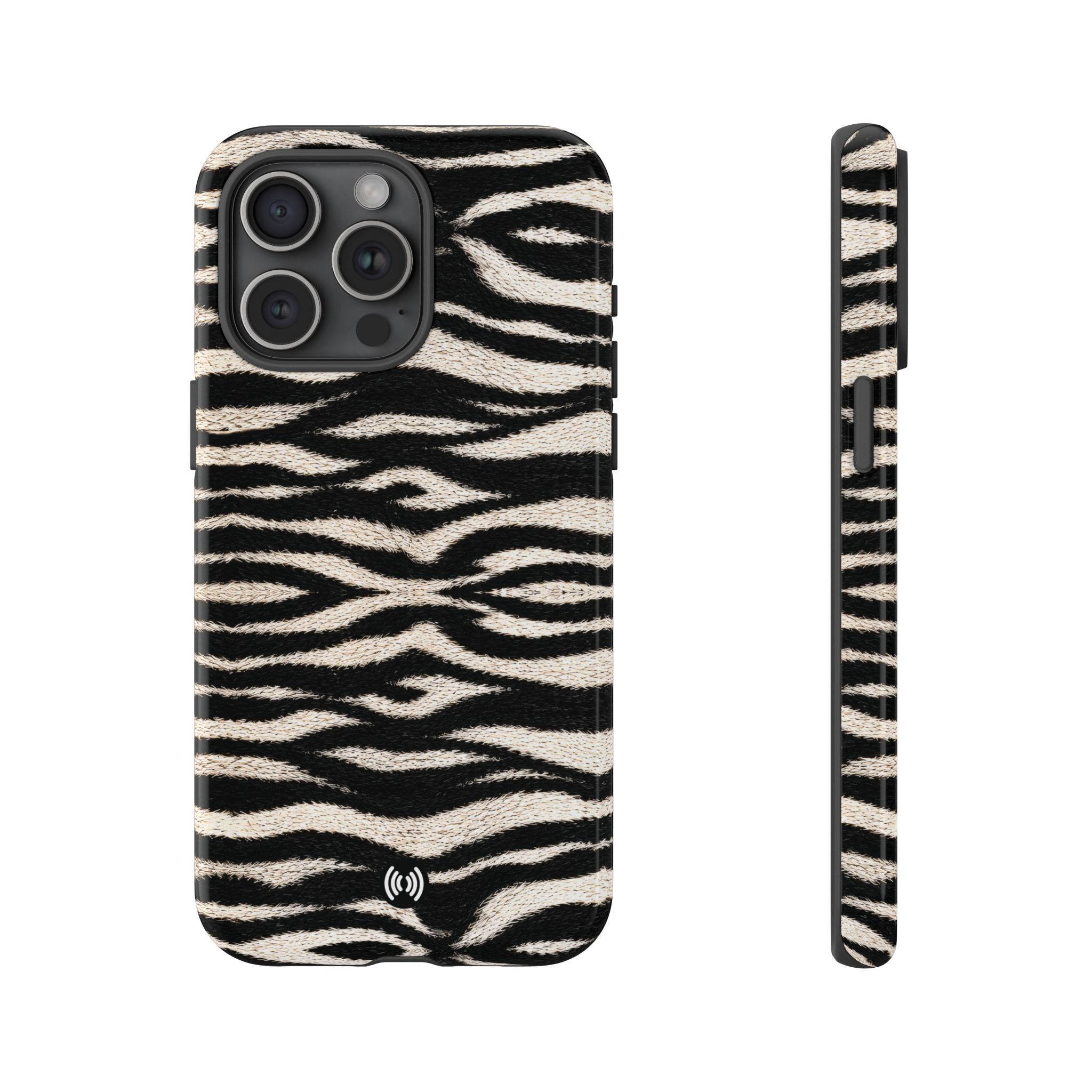 Zebra Print Tough Phone Case — Rugged Protective iPhone Cover - Image 10