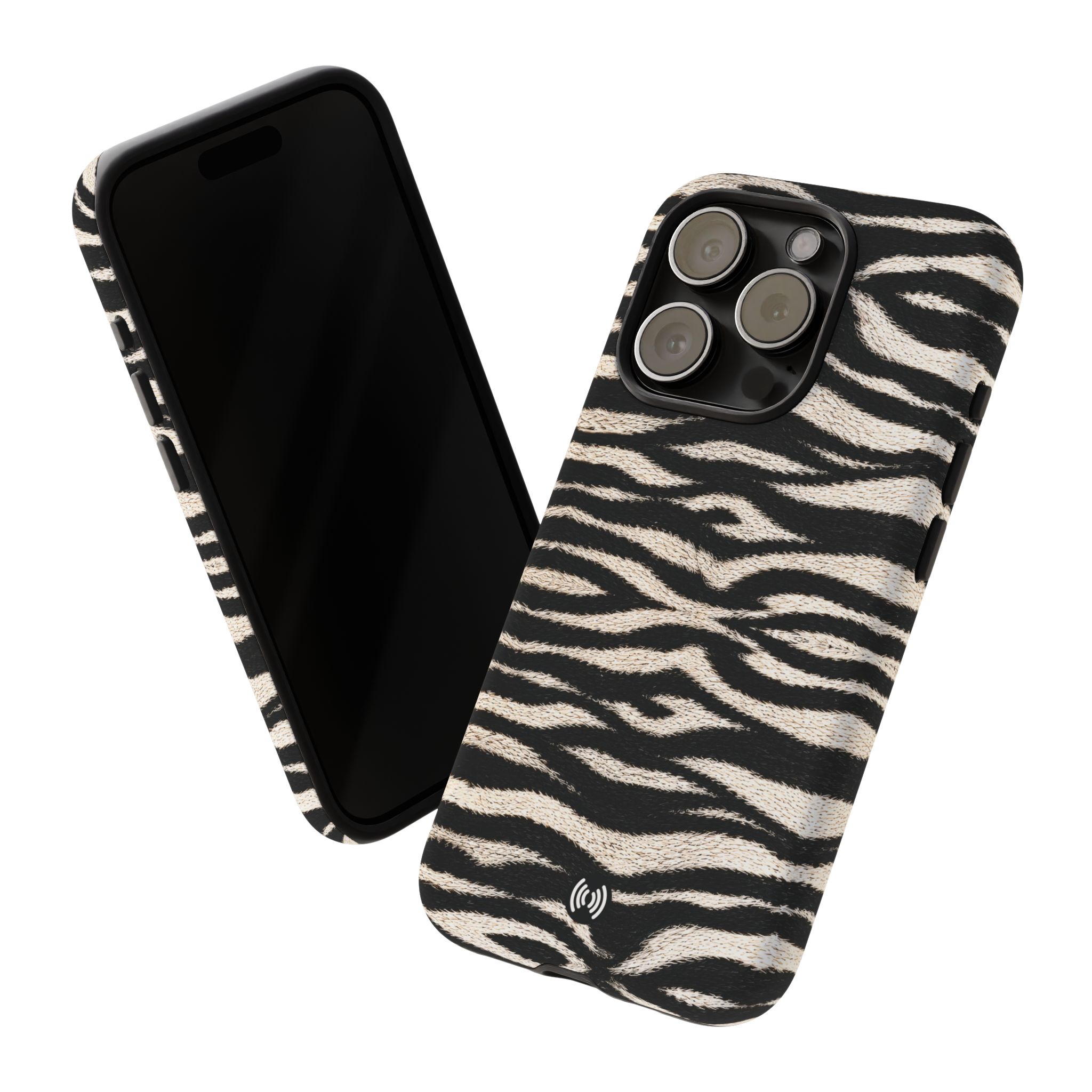 Zebra Print Tough Phone Case — Rugged Protective iPhone Cover - Image 9