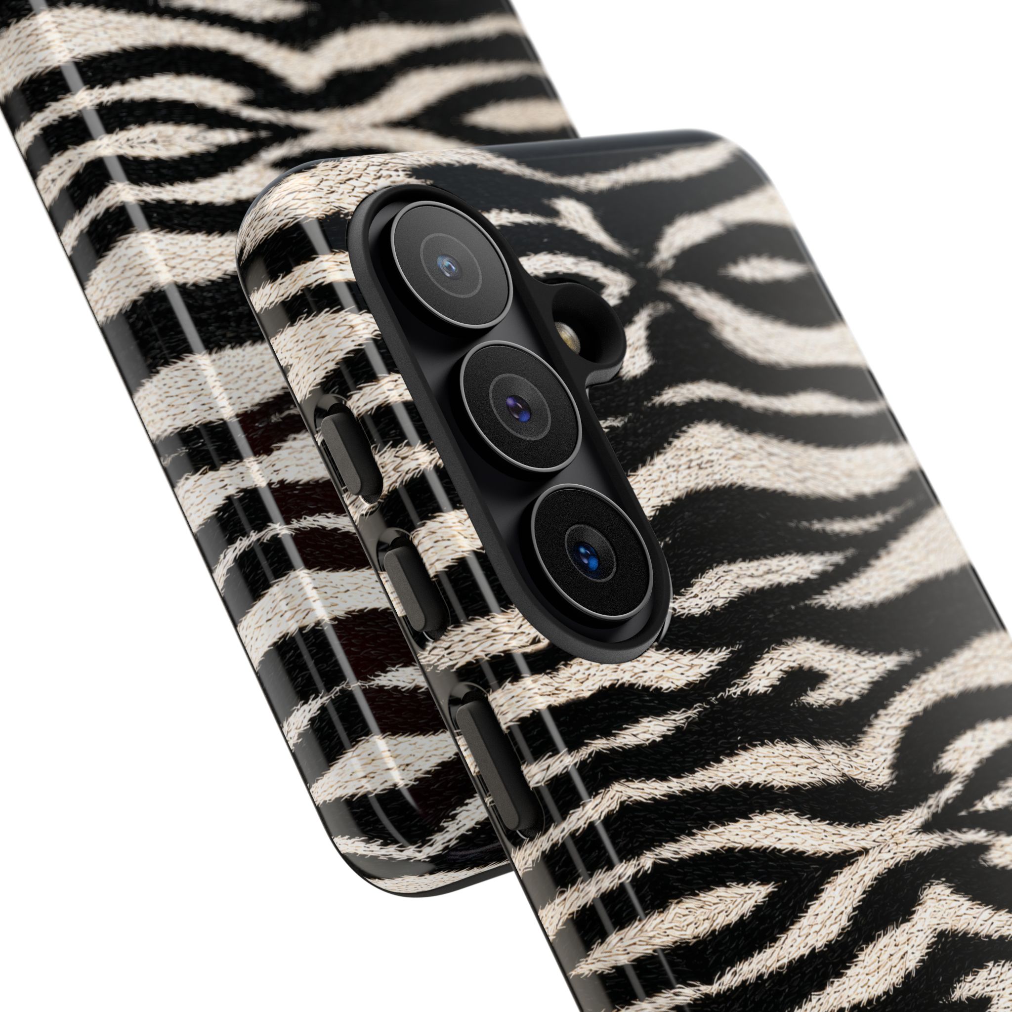 Zebra Print Tough Phone Case — Rugged Protective iPhone Cover - Image 44