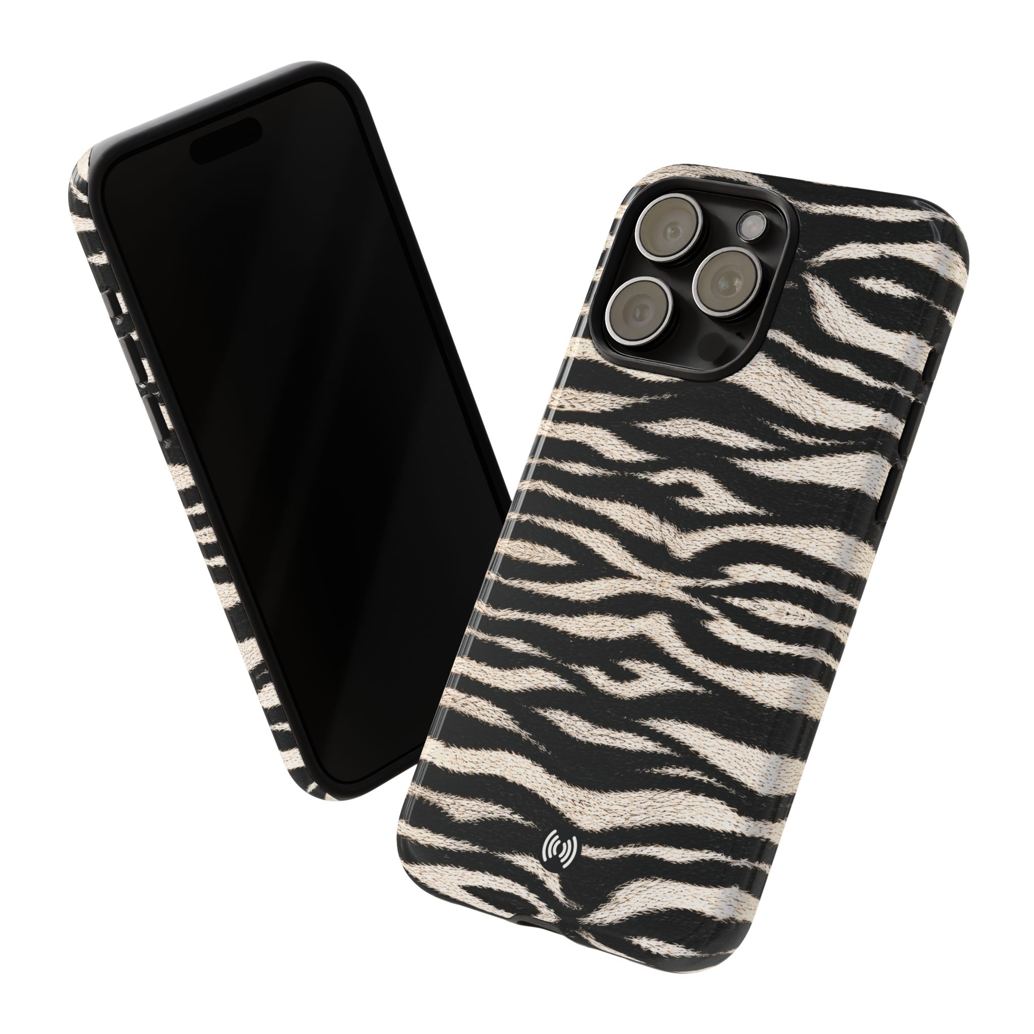 Zebra Print Tough Phone Case — Rugged Protective iPhone Cover - Image 11