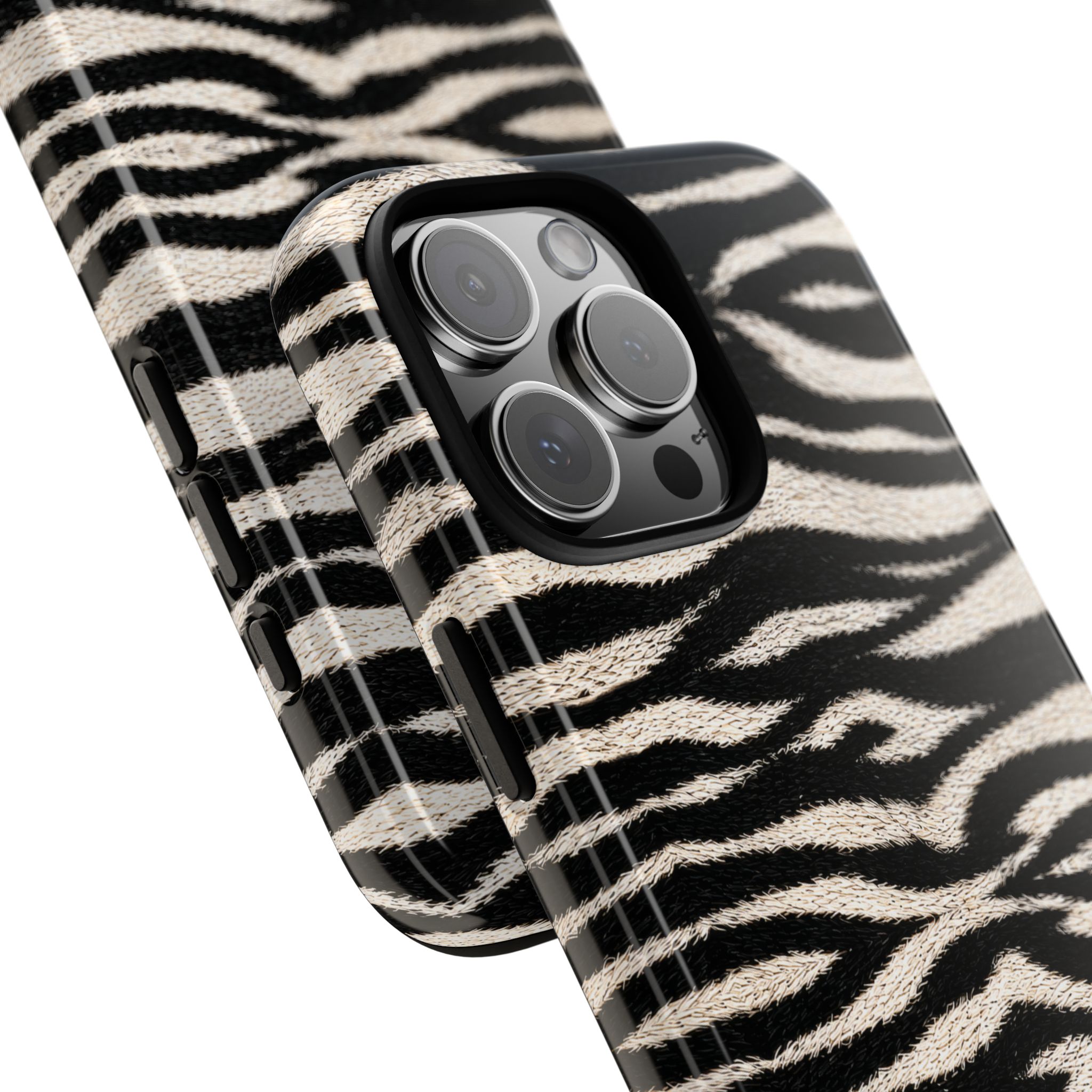 Zebra Print Tough Phone Case — Rugged Protective iPhone Cover - Image 31