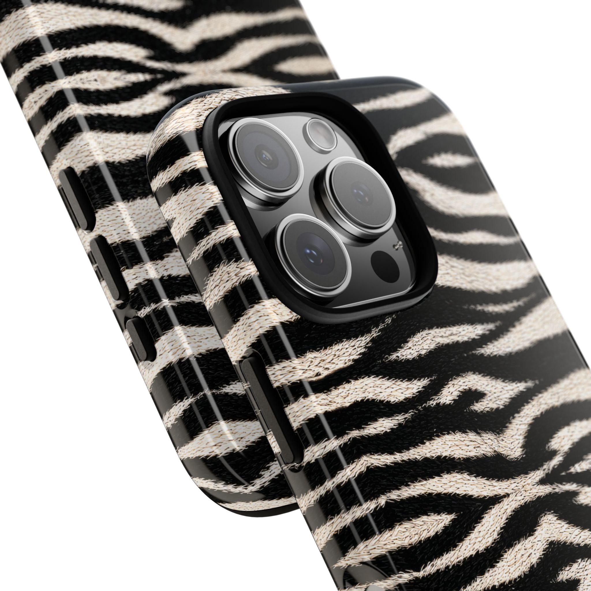 Zebra Print Tough Phone Case — Rugged Protective iPhone Cover - Image 25