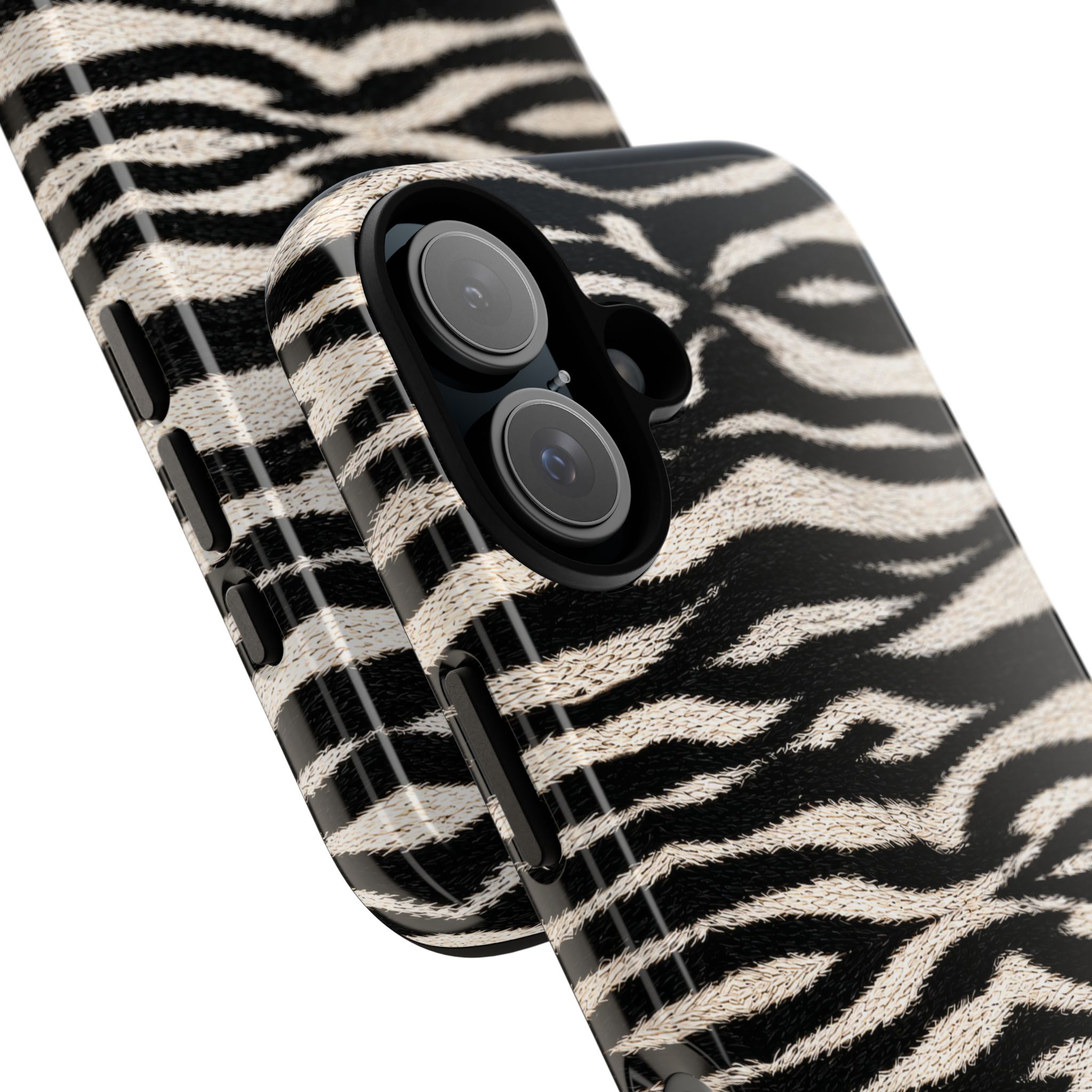 Zebra Print Tough Phone Case — Rugged Protective iPhone Cover - Image 14