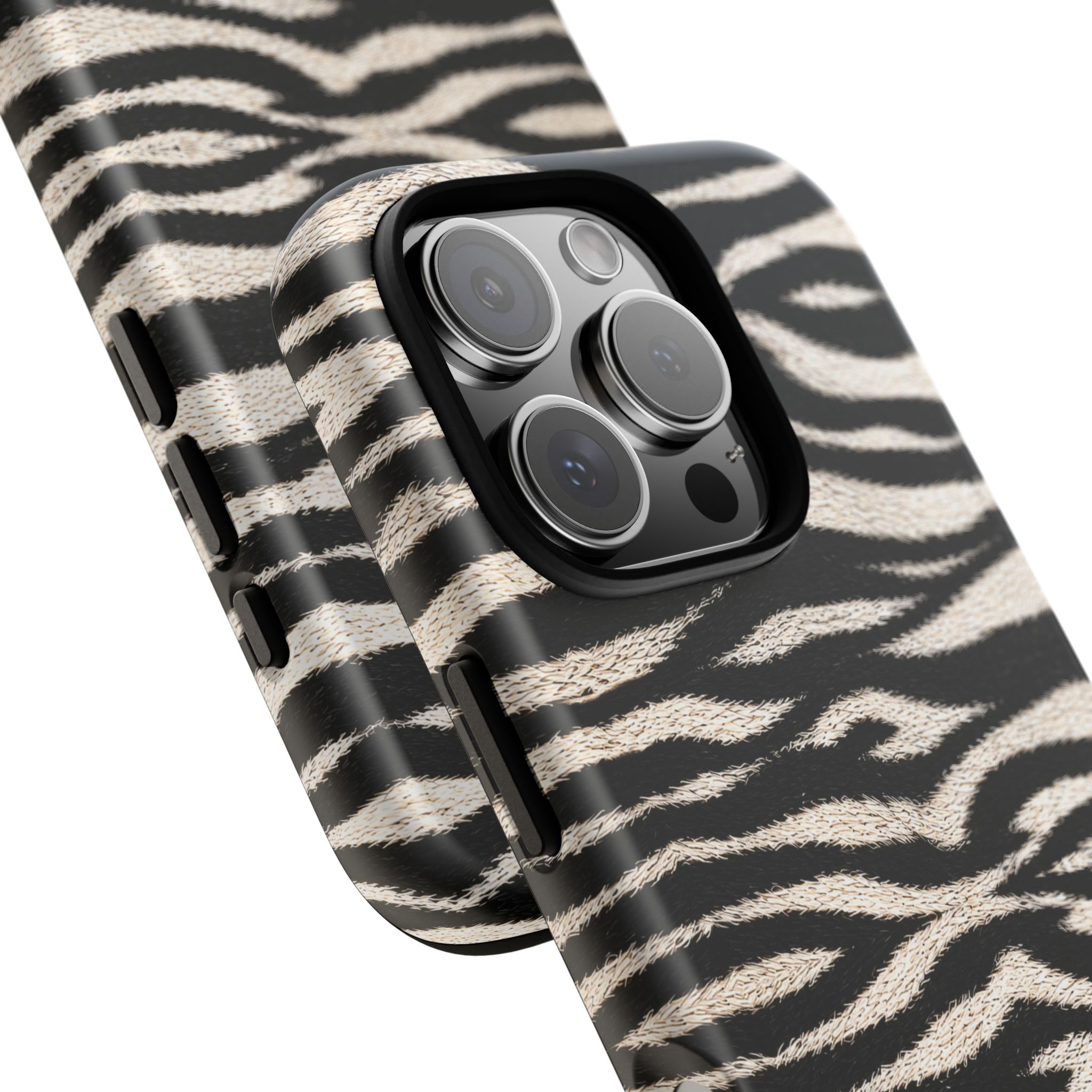 Zebra Print Tough Phone Case — Rugged Protective iPhone Cover - Image 28