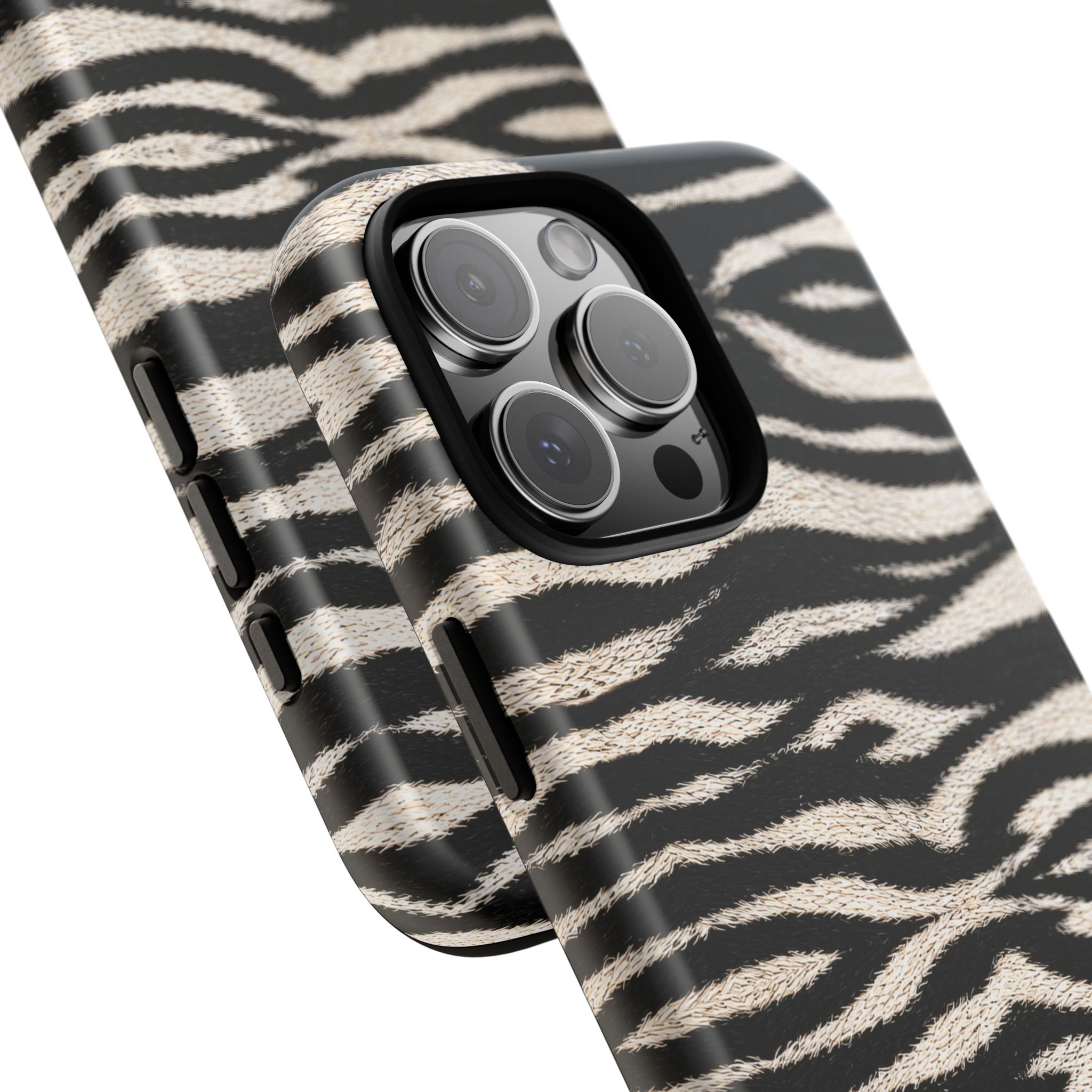 Zebra Print Tough Phone Case — Rugged Protective iPhone Cover - Image 34