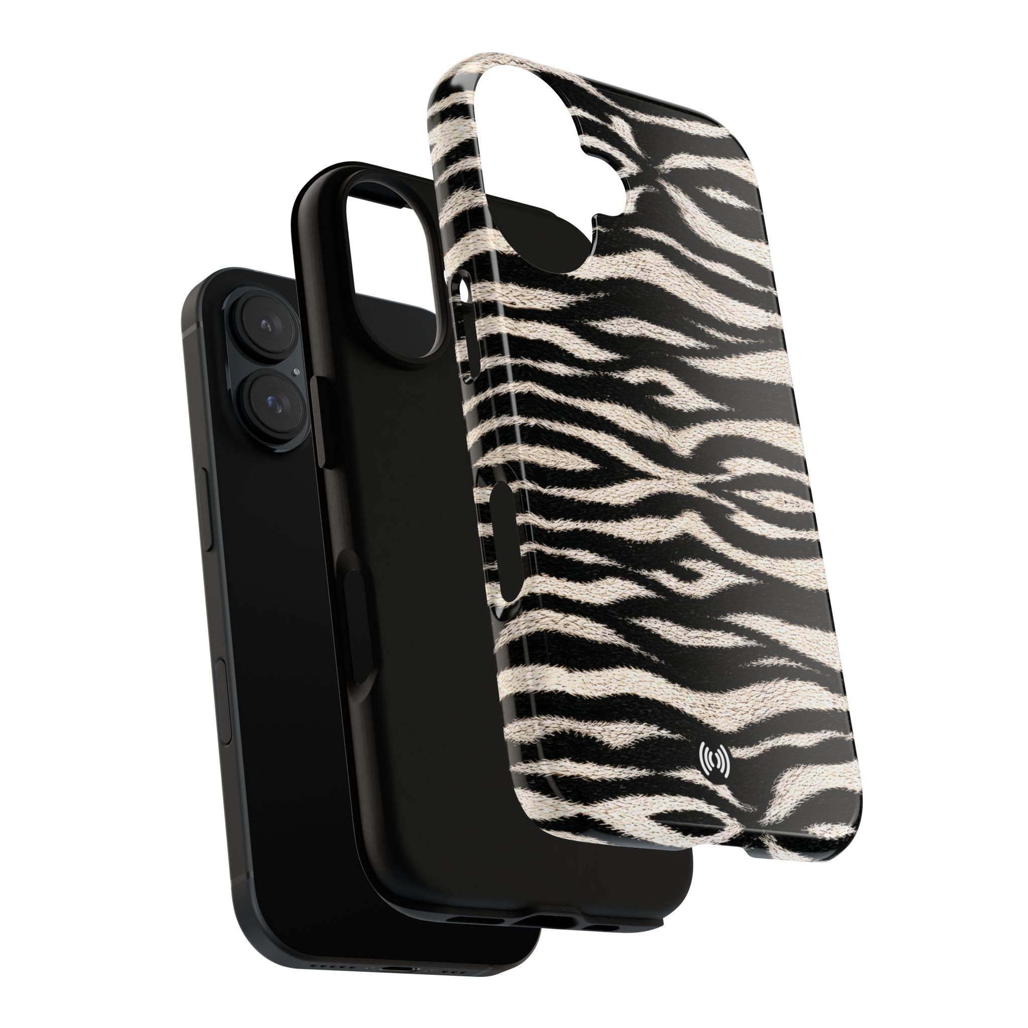 Zebra Print Tough Phone Case — Rugged Protective iPhone Cover - Image 15