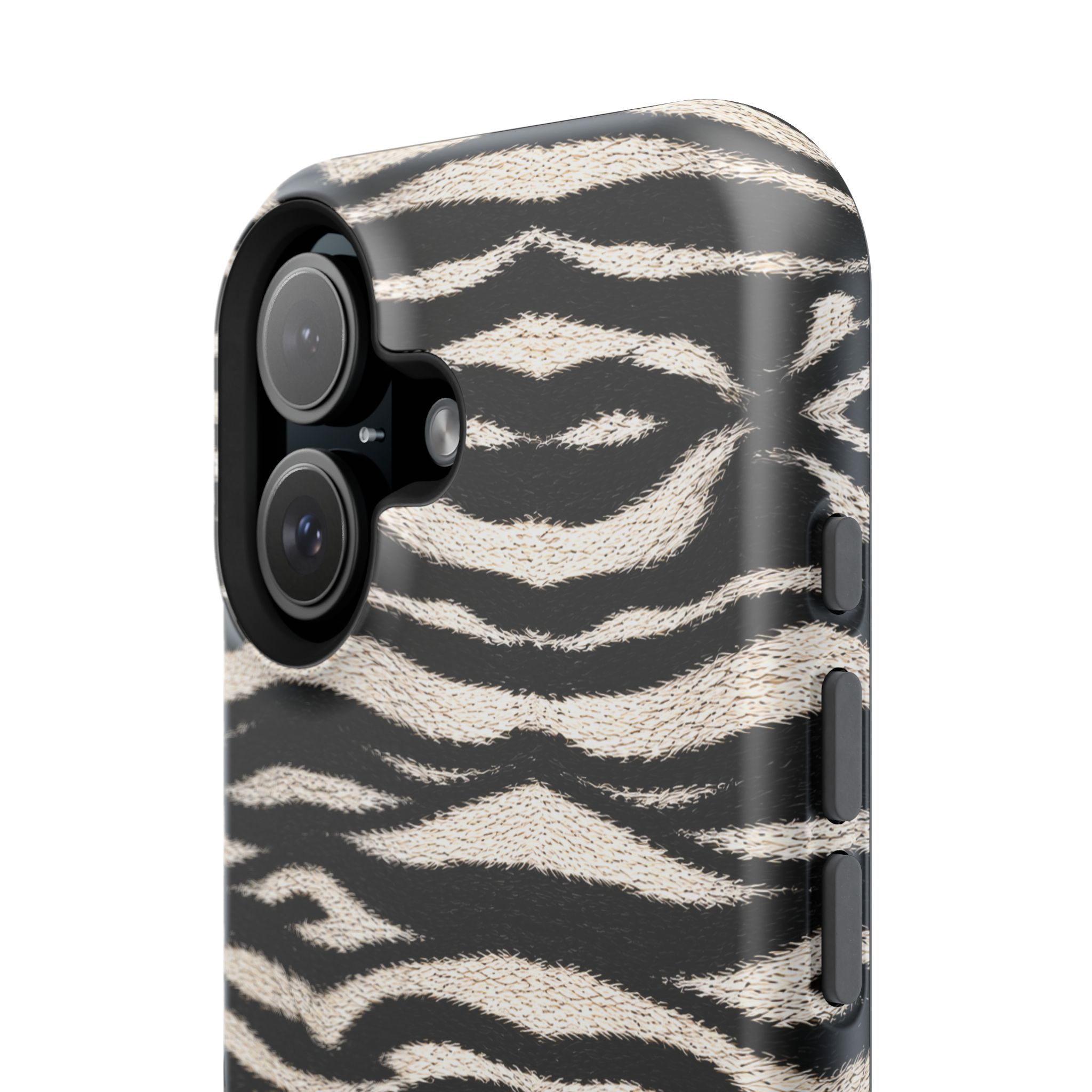 Zebra Print Magnetic Impact-Resistant Phone Case - Image 25