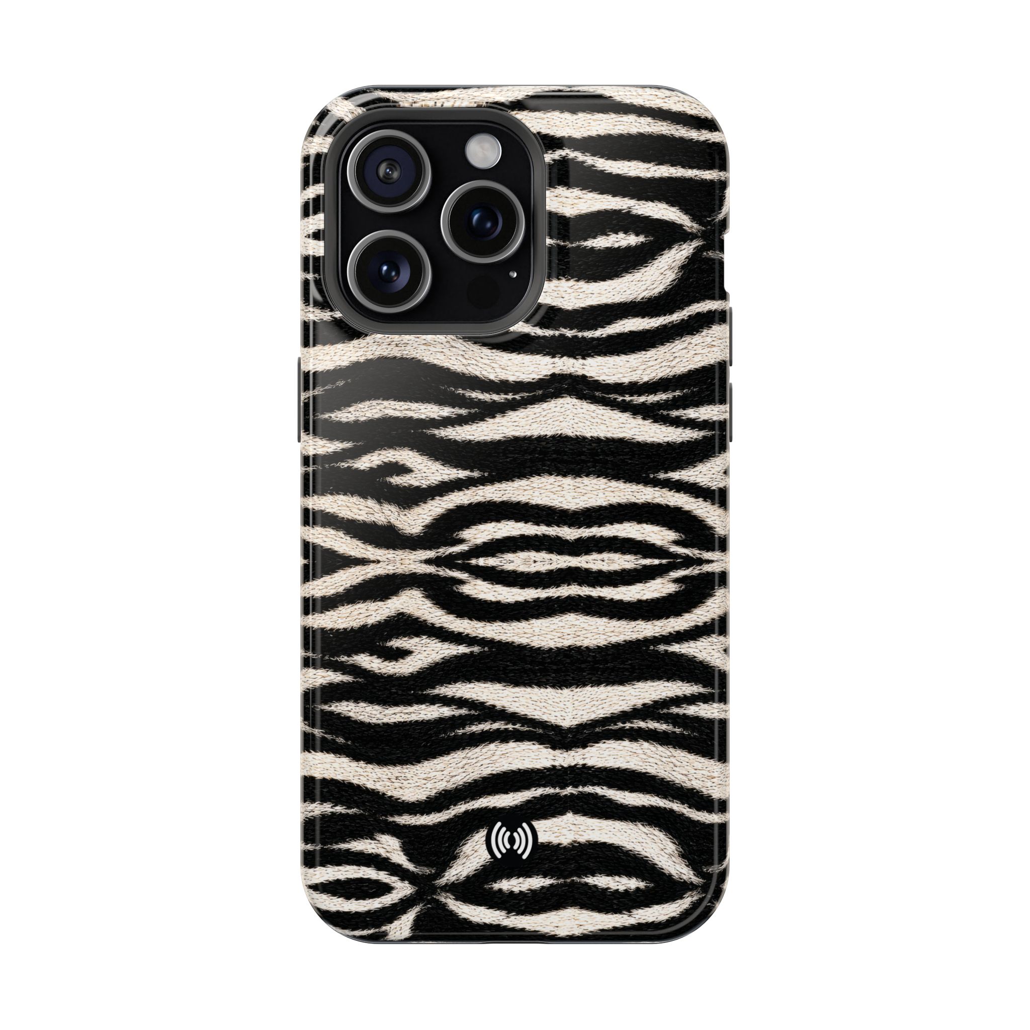 Zebra Print Magnetic Impact-Resistant Phone Case - Image 6