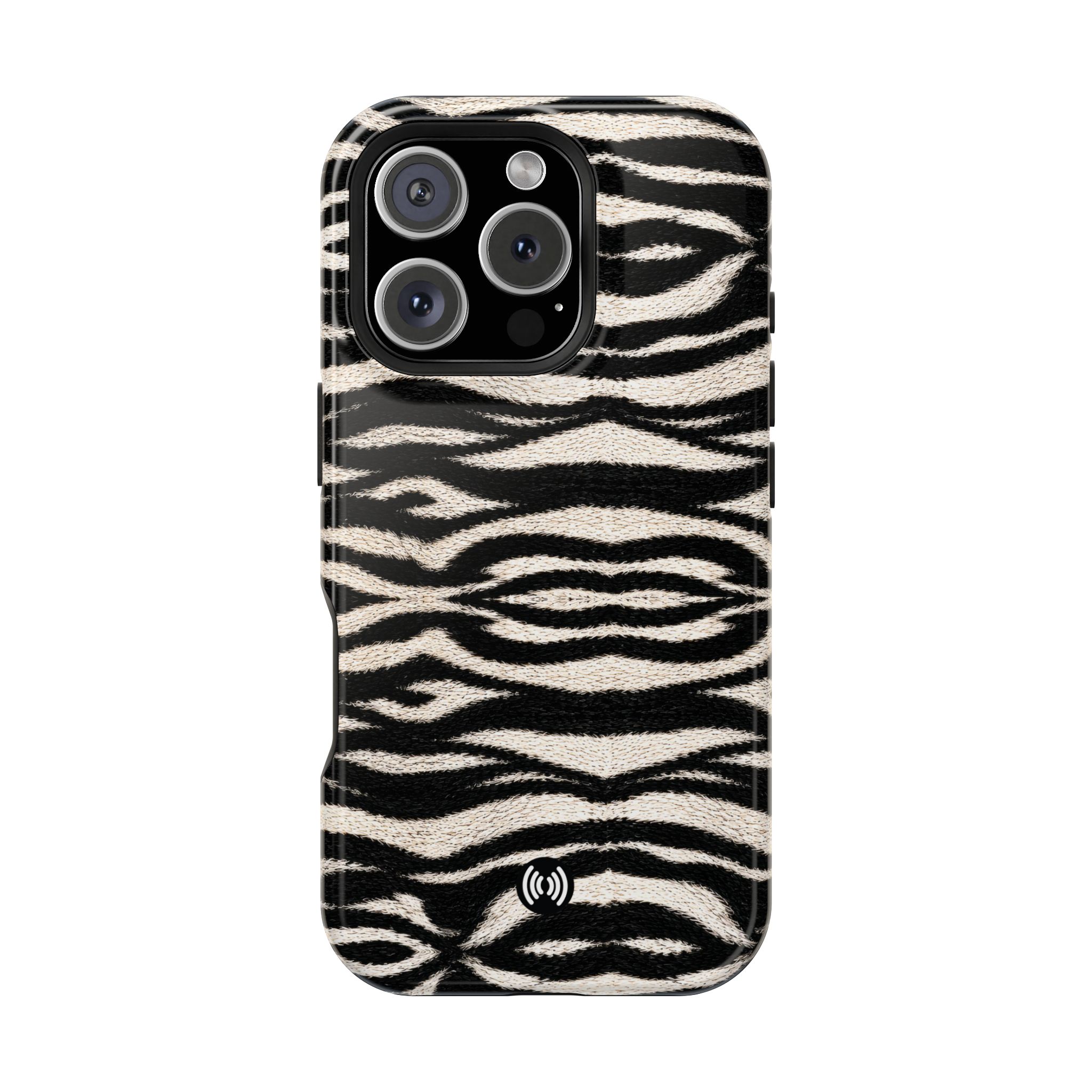 Zebra Print Magnetic Impact-Resistant Phone Case - Image 28
