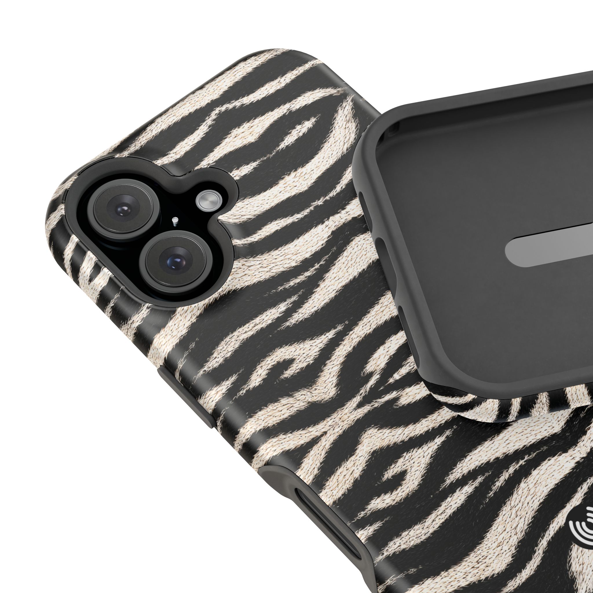 Zebra Print Magnetic Impact-Resistant Phone Case - Image 24