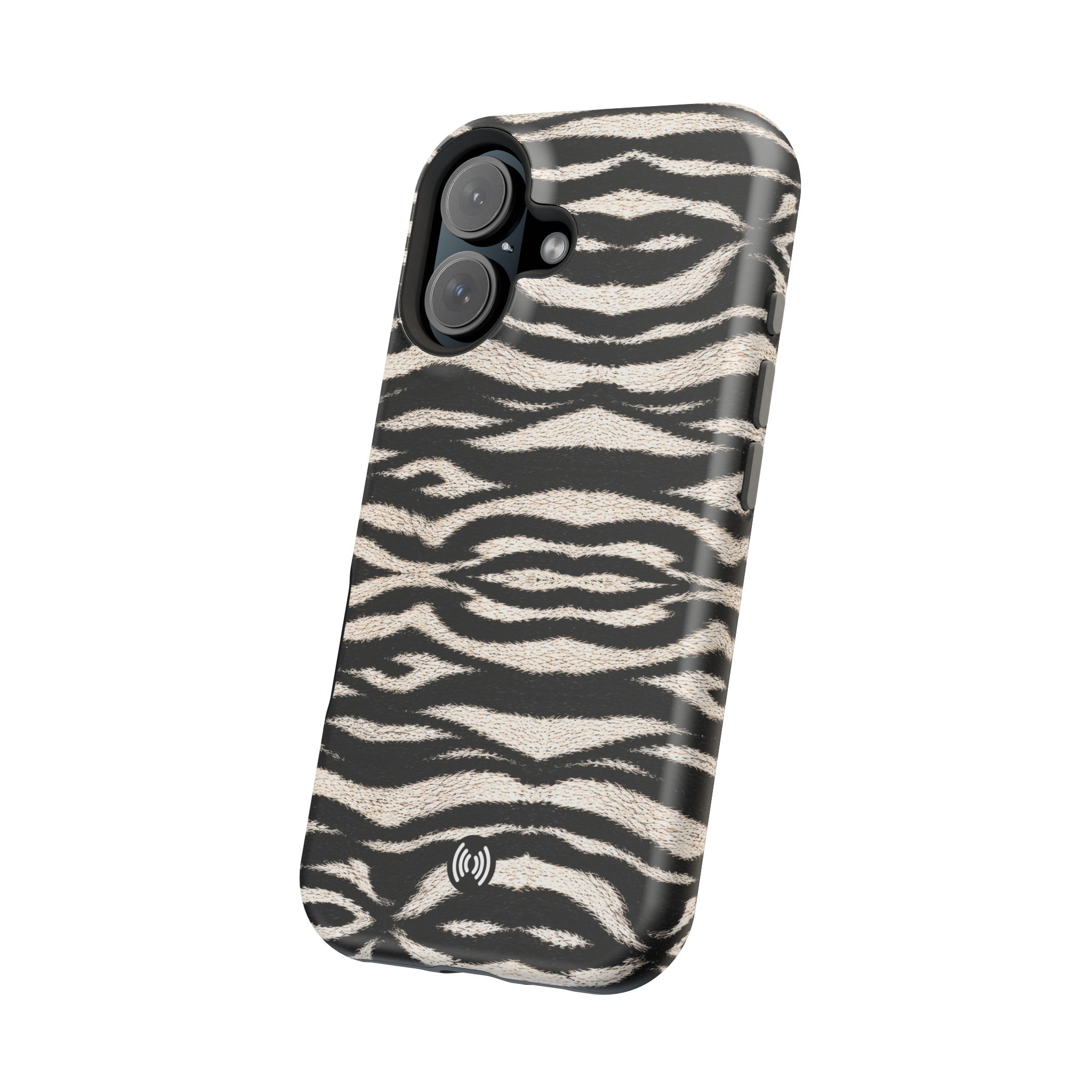 Zebra Print Magnetic Impact-Resistant Phone Case - Image 17