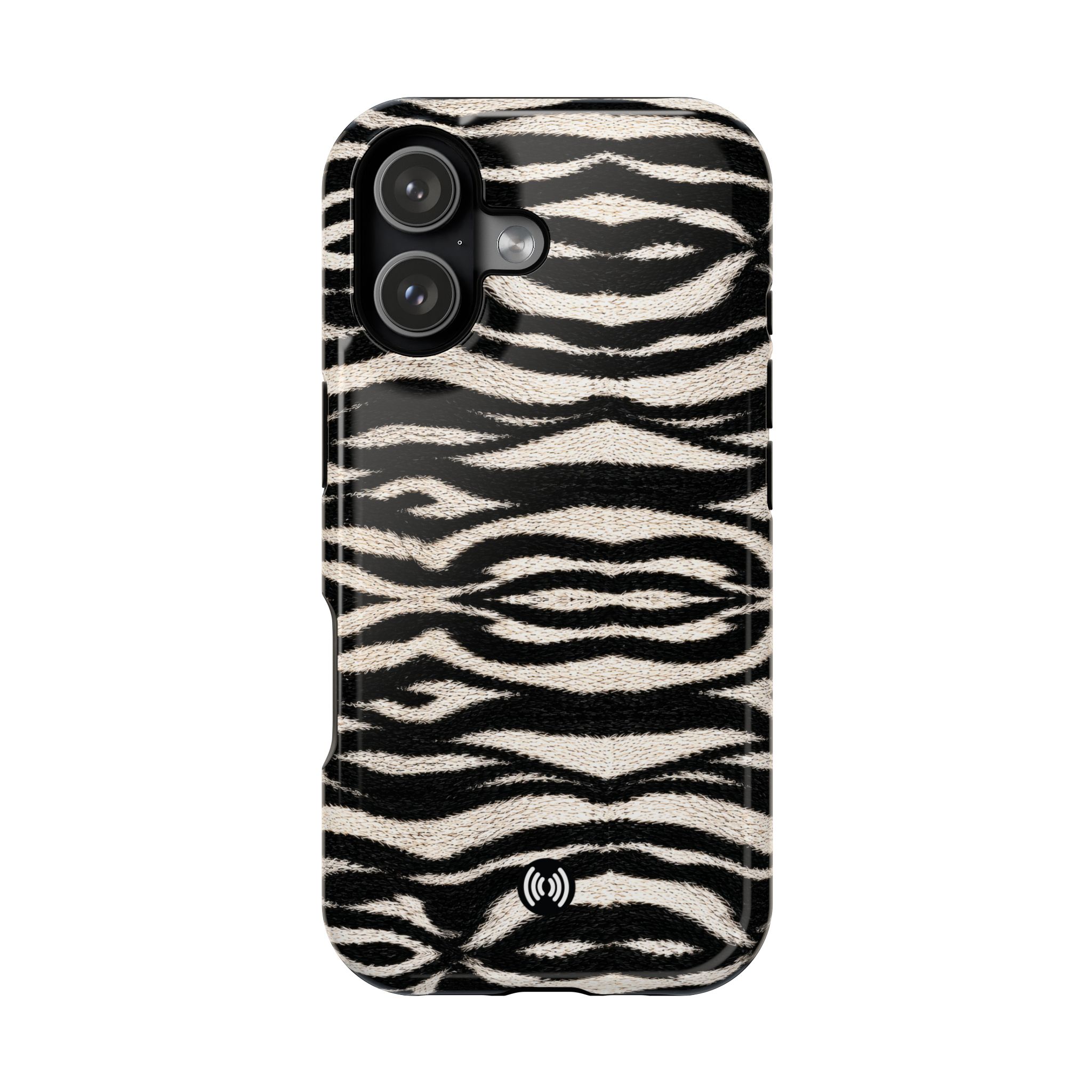 Zebra Print Magnetic Impact-Resistant Phone Case - Image 30