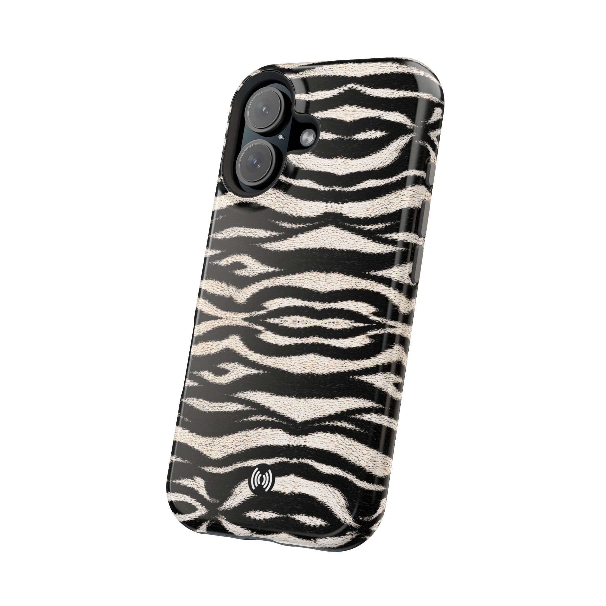 Zebra Print Magnetic Impact-Resistant Phone Case - Image 10